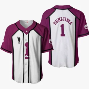 Wakatoshi Ushijima Baseball Jerseys Custom Haikyuu Anime Costume