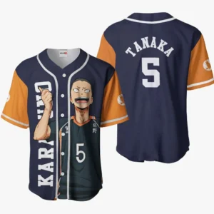Ryunosuke Tanaka Baseball Jerseys Haikyuu Custom Anime