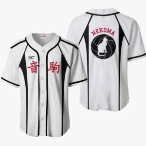 Nekoma Baseball Jerseys Custom Haikyuu Anime Costume