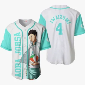 Hajime Iwaizumi Baseball Jerseys Haikyuu Custom Anime