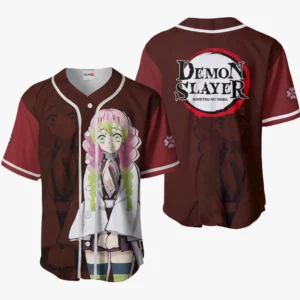 Mitsuri Kanroji Baseball Jerseys Custom Anime