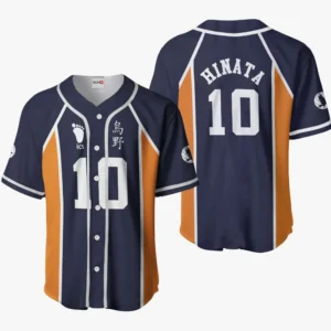 Shoyo Hinata Baseball Jerseys Custom Anime Haikyuu Costume