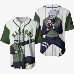 Kakashi Hatake Baseball Jerseys Costume Anime Merch