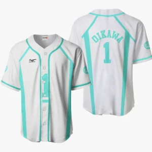 Tooru Oikawa Baseball Jerseys Custom Haikyuu Anime Costume