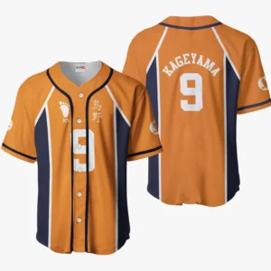 Tobio Kageyama Baseball Jerseys Custom Haikyuu Anime Costume