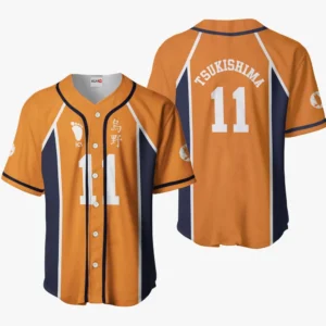Kei Tsukishima Baseball Jerseys Custom Haikyuu Anime Costume