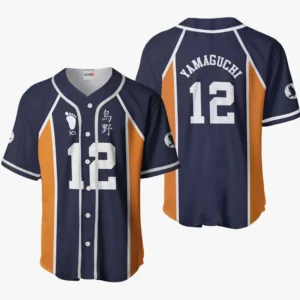 Tadashi Yamaguchi Baseball Jerseys Custom Haikyuu Anime Costume