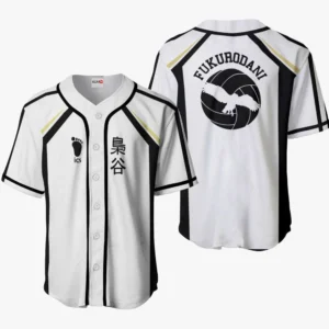 Fukurodani Baseball Jerseys Custom Haikyuu Anime Costume