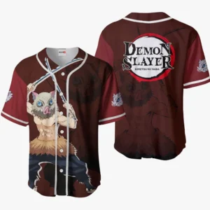 Inosuke Baseball Jerseys Costume Anime Merch