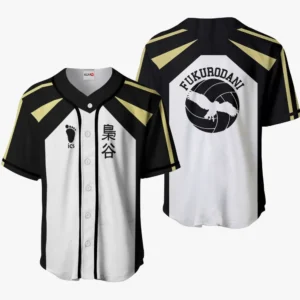 Fukurodani Baseball Jerseys Custom Haikyuu Anime Costume