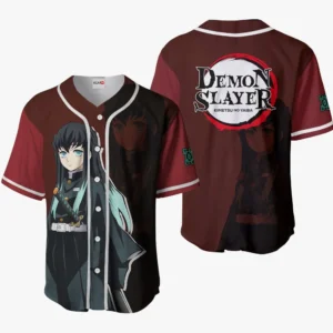 Muichiro Tokito Baseball Jerseys Custom Anime