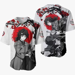 Giyuu Tomioka Baseball Jerseys Custom Anime Japan Style