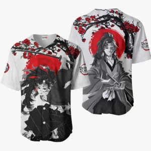 Yoriichi Tsugikuni Baseball Jerseys Custom Anime Japan Style