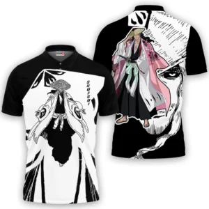 Shunsui Kyoraku Polo Shirts Bleach Custom Anime