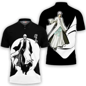 Gin Ichimaru Polo Shirts Bleach Custom Anime