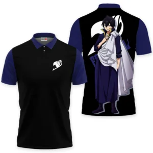 Zeref Dragneel Polo Shirts Custom Anime