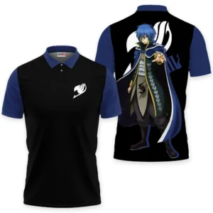 Jellal Fernandes Polo Shirts Custom Anime