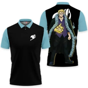 Laxus Dreyar Polo Shirts Custom Anime