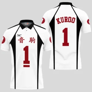 Tetsurou Kuroo Polo Shirts Haikyuu Custom Anime