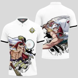 Edward Newgate Polo Shirt Costume Anime Merch