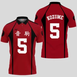 Kenma Kozume Polo Shirts Haikyuu Custom Anime