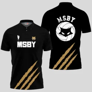 MSBY Uniform Costume Polo Shirts Custom Haikyuu Anime