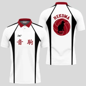 Nekoma Uniform Costume Polo Shirts Custom Haikyuu Anime