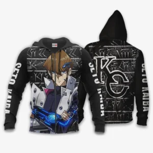 Seto Kaiba Zip Hoodie Custom Yugioh Anime Clothes