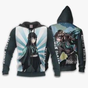 Muichiro Tokito Zip Hoodie Anime