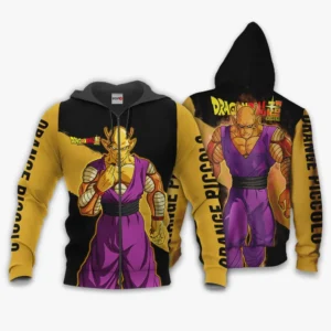 Dragon Ball Orange Piccolo Zip Hoodie Super Custom Anime