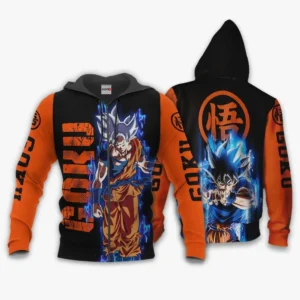 Dragon Ball DBS Goku Ultra Instinct Zip Hoodies
