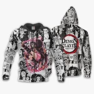 Nezuko Zip Hoodie No Yaiba Animes