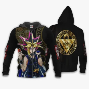 Yami Yuugi Zip Hoodie Custom Yu-Gi-Oh Anime