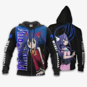 Wendy Marvell Zip Hoodie Anime