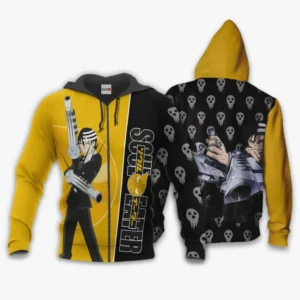 Death the Kid Zip Hoodie Custom Soul Eater Anime