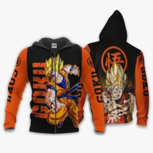 Dragon Ball Goku Super Saiyan Zip Hoodie