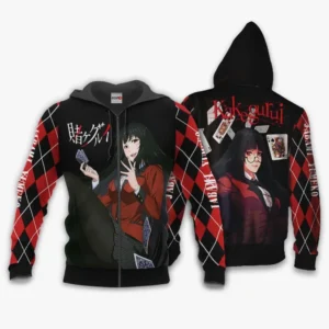 Jabami Yumeko Zip Hoodie Kakegurui Anime
