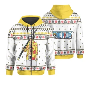 Law Custom AnimeZip Hoodie