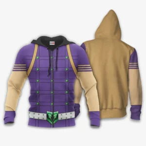 JJBAs Costume Zip Hoodie Gyro Zeppeli Anime