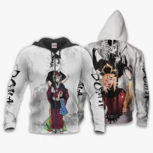 Douma Zip Hoodie Kimetsu Custom Anime