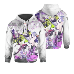 Persona Soul Hackers 2 Custom Gaming Zip Hoodie