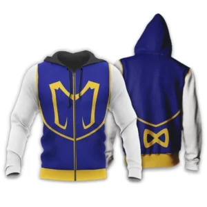 Kurapika Costume Anime Zip Hoodie