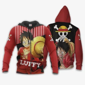 Monkey D Luffy Zip Hoodie Animes