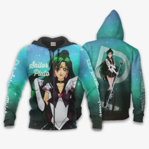 Sailor Pluto Setsuna Meioh Zip Hoodie Sailor Moon Anime