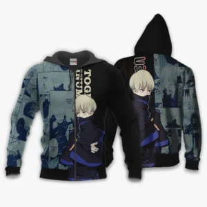 Toge Inumaki Zip Hoodie Custom Anime