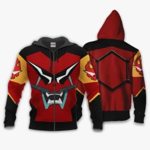 Gurren Lagann Gunmen Zip Hoodie Uniform Costume