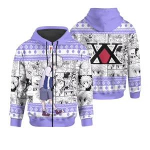 HxH Killua Zoldyck Custom AnimeZip Hoodie