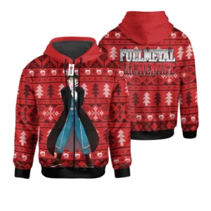 Fullmetal Alchemist Roy Mustang Custom AnimeZip Hoodie