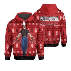 Fullmetal Alchemist King Bradley Custom AnimeZip Hoodie