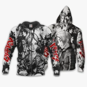 Judeau Zip Hoodie Berserk Custom Anime Perfect Gift Idea